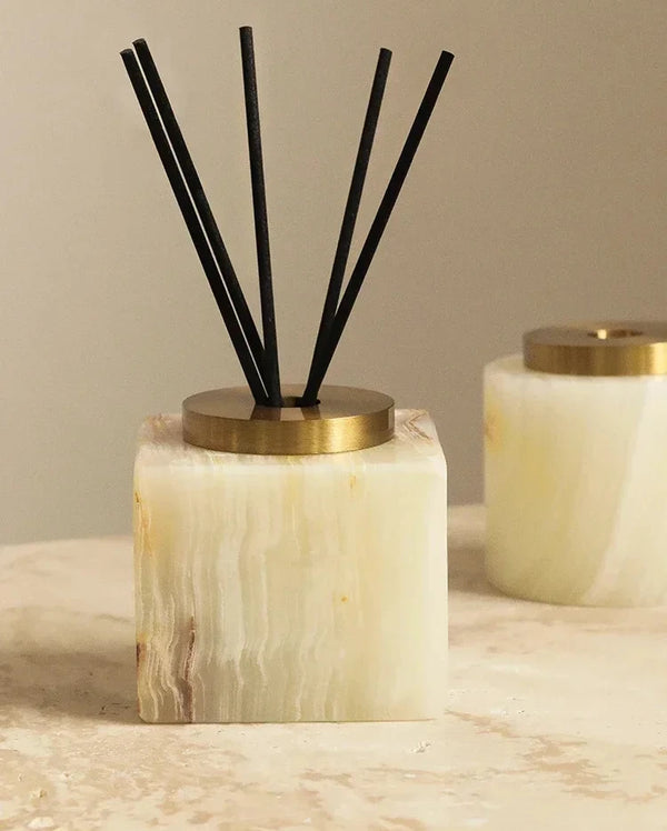 Diffuseur de Parfum en Marbre Naturel Style Européen