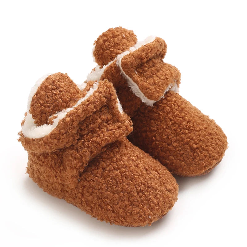 Chaussons Polaire Bébé Antidérapants