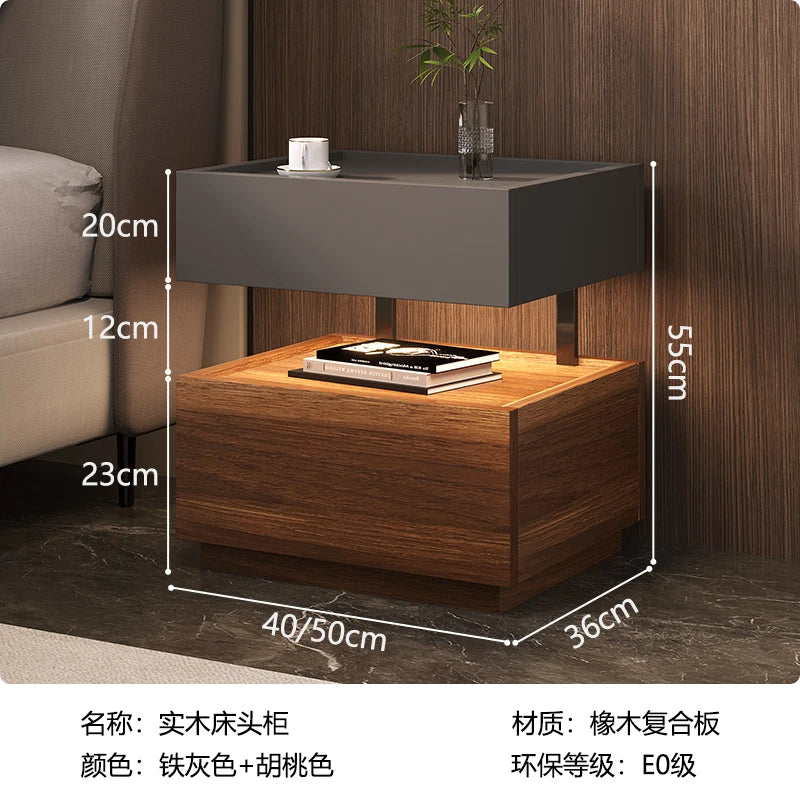 Premium Bedside Table – Classic Storage Design