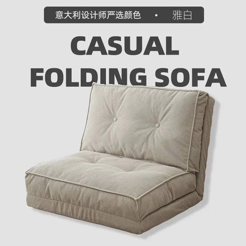 Canapé Paresseux Pliable 2-en-1 Style Tatami