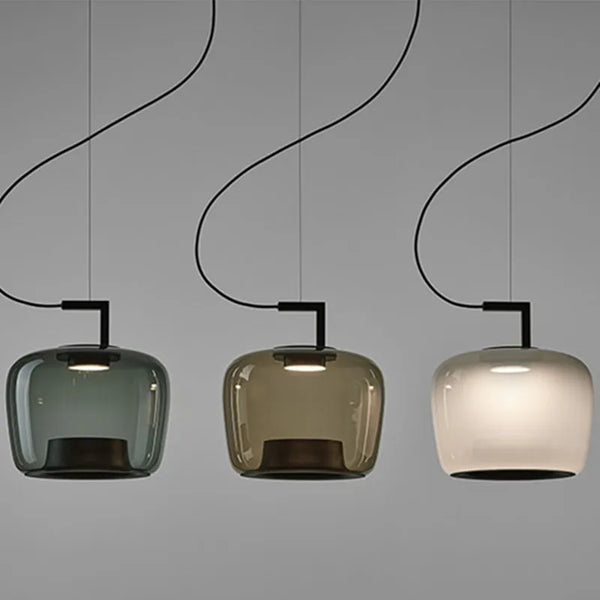 Suspension en Verre Design Moderne pour Salon