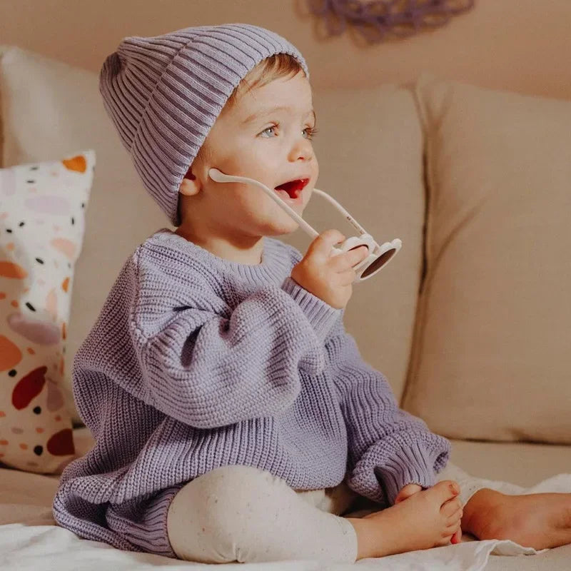 Pull Bébé Tricoté Épais Hiver