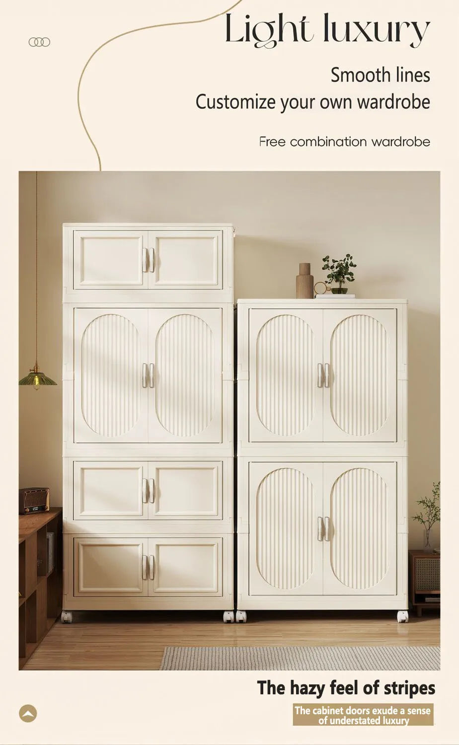 Armoire Pliable Enfant pour Vêtements et Jouets
