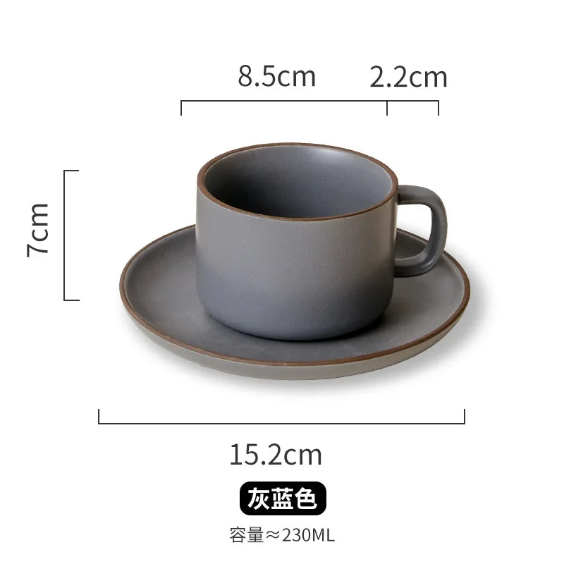 Tasse en Céramique Morandi Style Café Restaurant