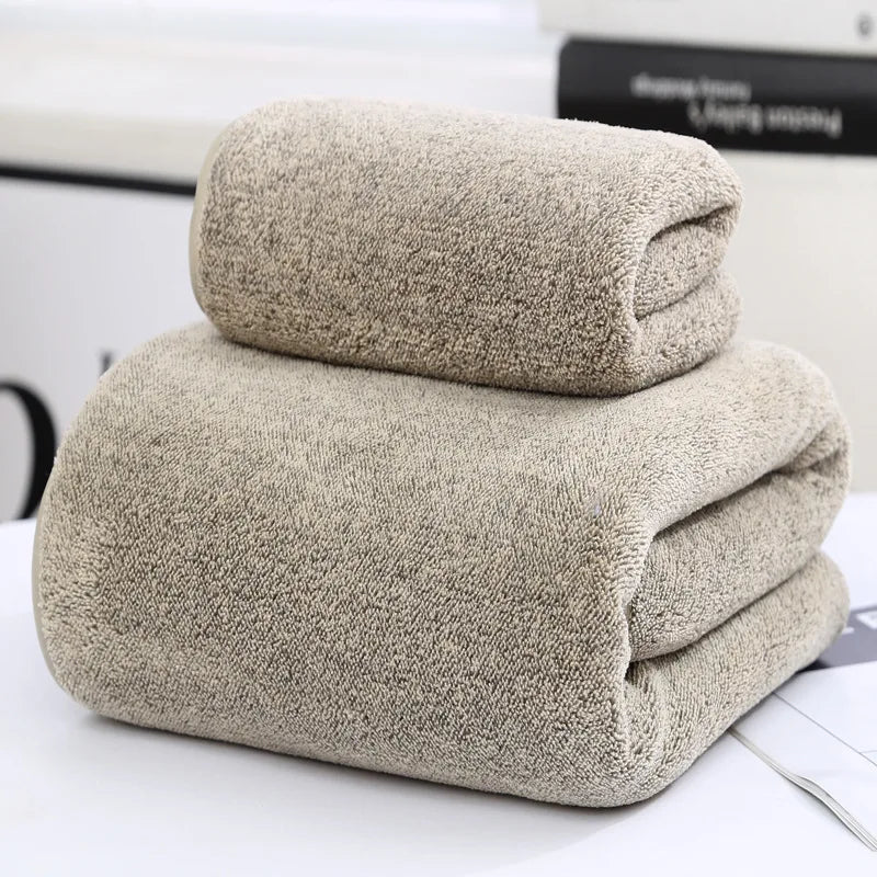 Bamboo Fiber Towel Set – Ultra Dense & Soft