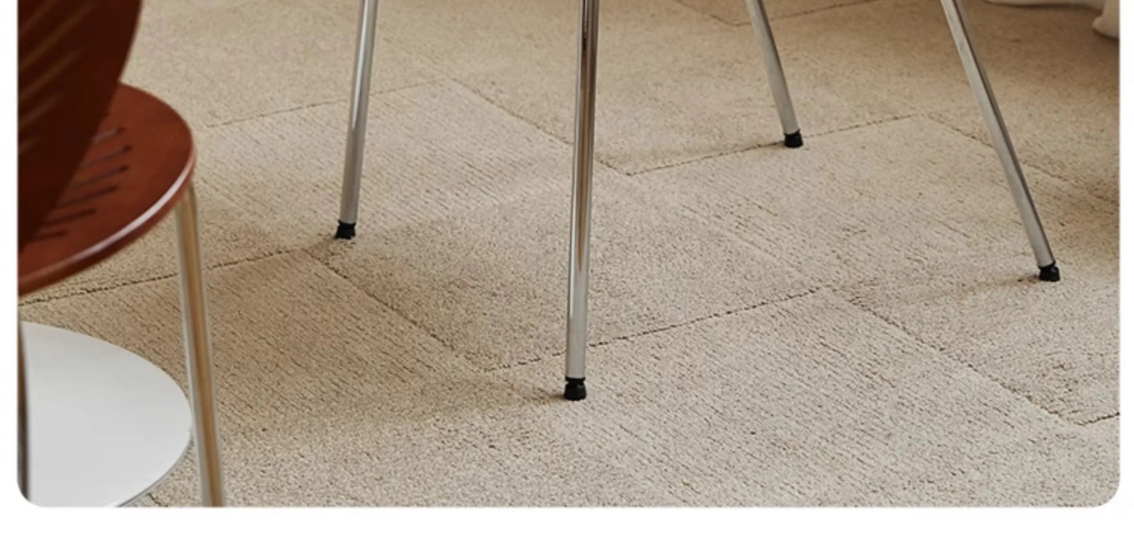 Chaise de Salle à Manger en Acier Inoxydable