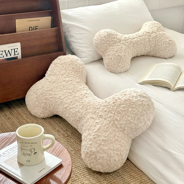 Coussin Décoratif Forme Os - Style Nordique