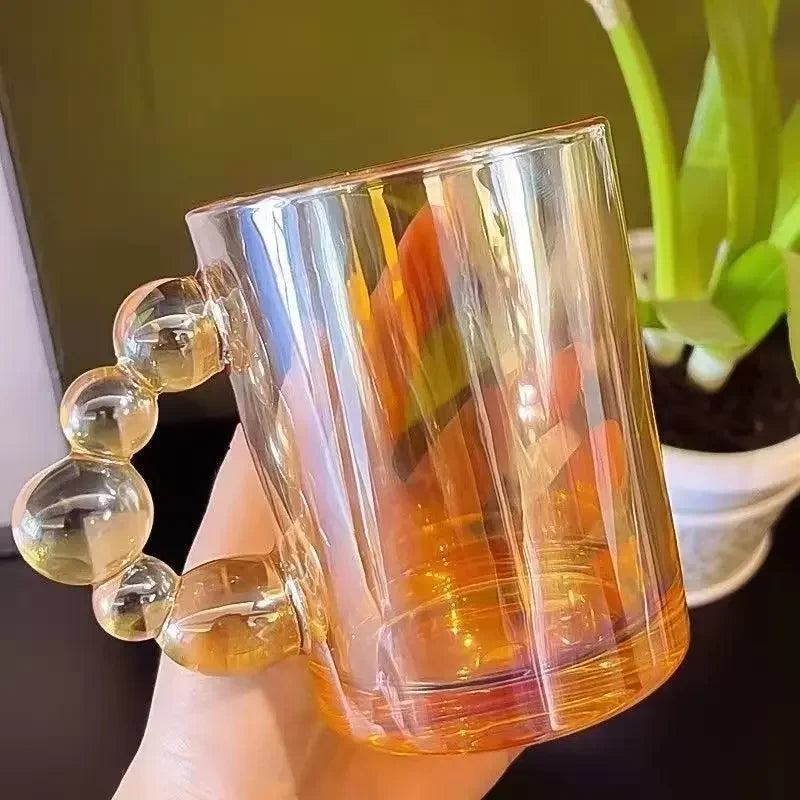 Tasse à Café Européenne Luxe Anse Style Bulle
