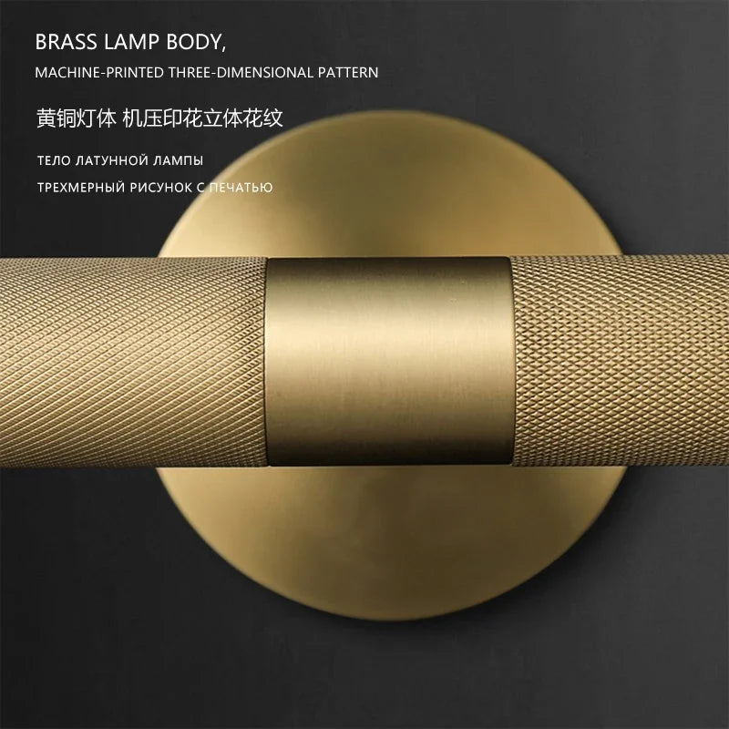 Copper Mirror Front Light – Nordic Bathroom Wall Lamp