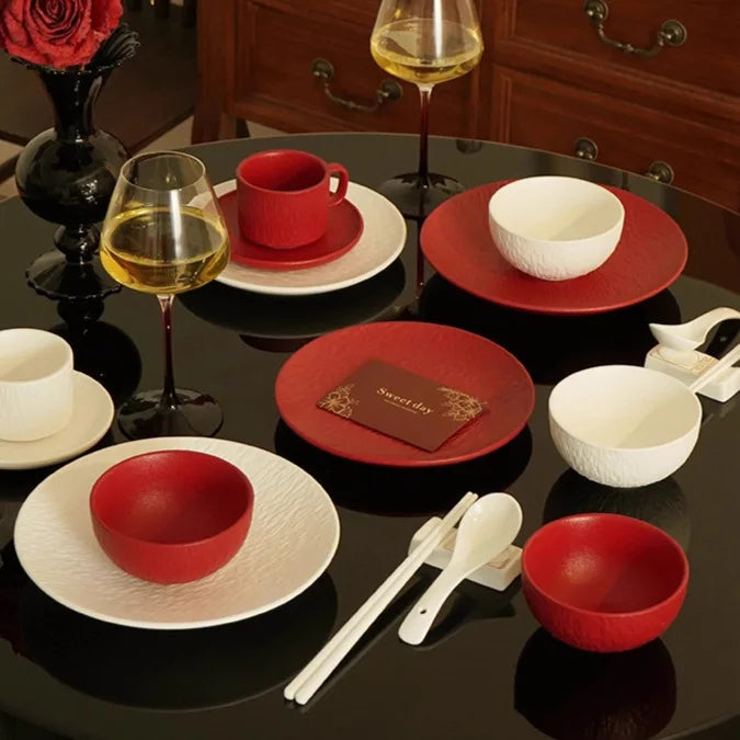 Ensemble de Bols en Céramique Sous Glaçure Coloré