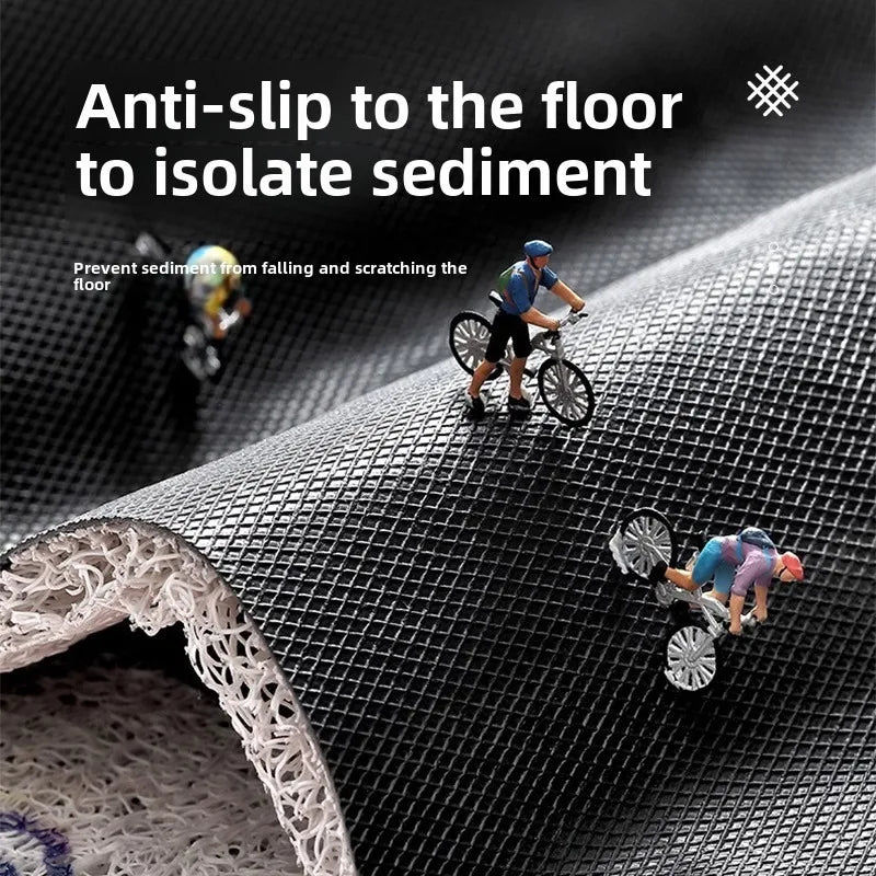 Tapis d'Entrée Antidérapant Forme Irrégulière