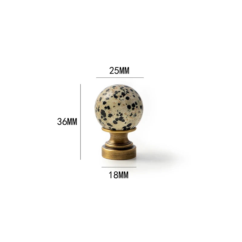 Stone & Bronze Handle – Nordic Art Knob
