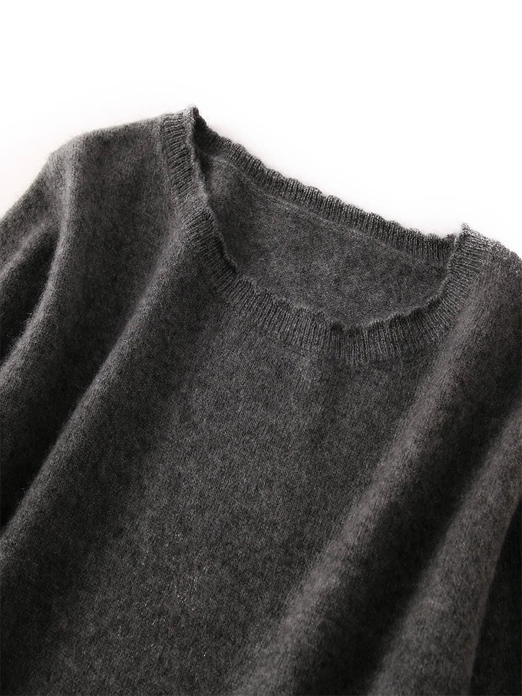 Pull Femme 100% Cachemire Basique