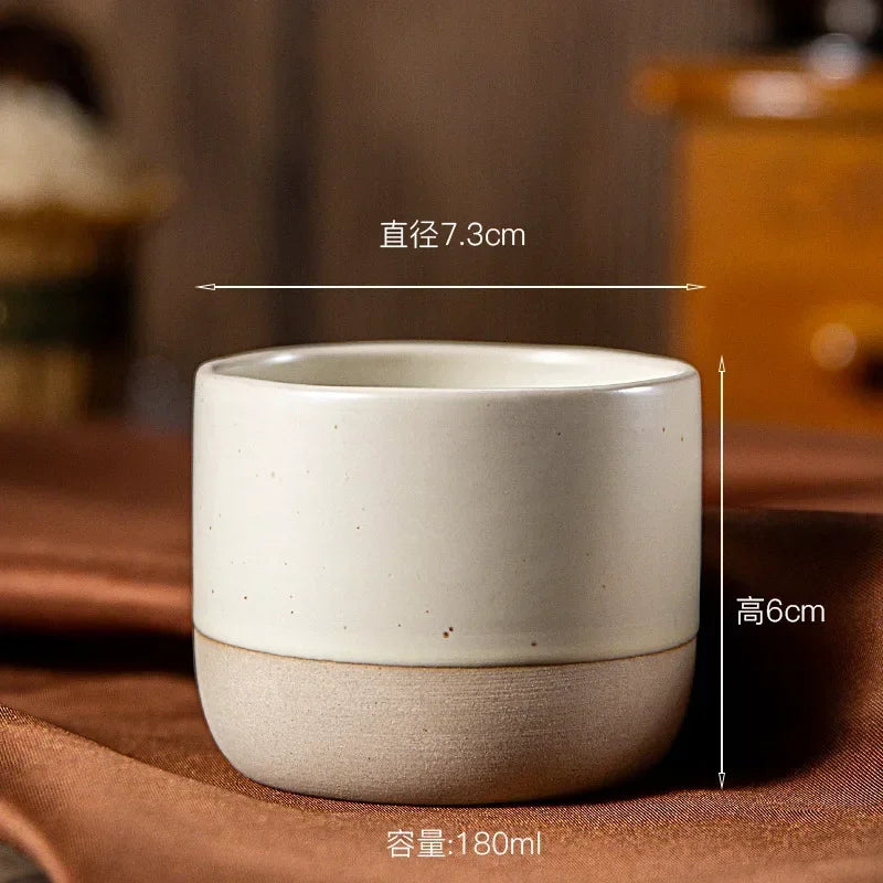 Tasse à Café Vintage en Céramique Style Japonais