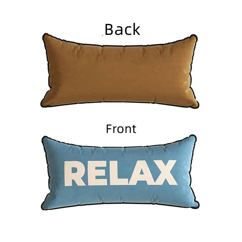Striped Velvet Cushion Cover – Rectangle Throw Pillowcase, 30x70cm