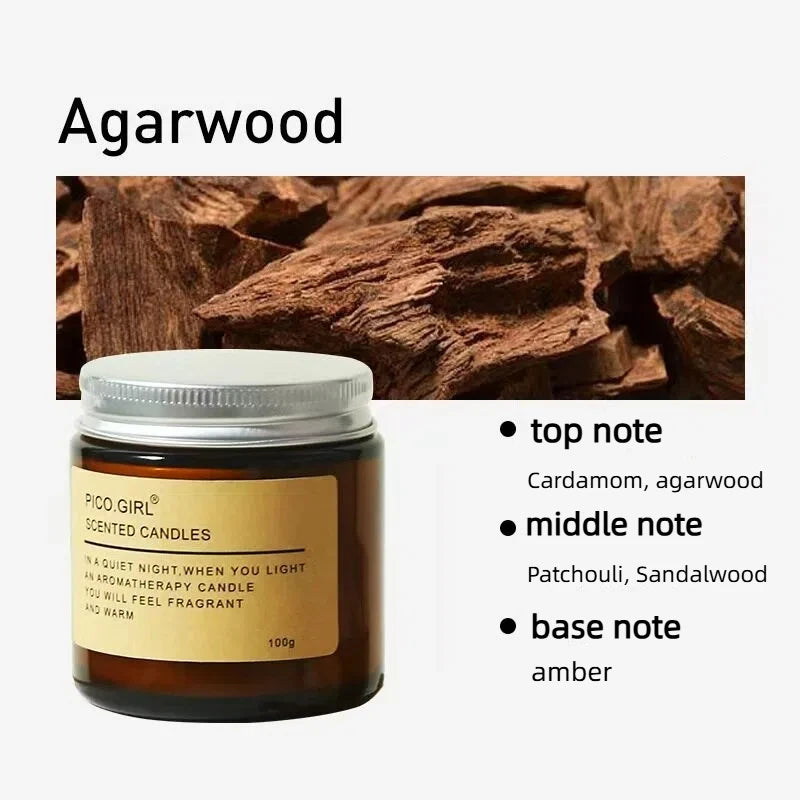 Petite Bougie Parfumée sans Fumée 100g