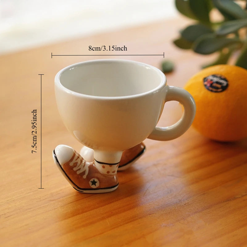 Tasse Céramique Créative Forme Basket Sneakers