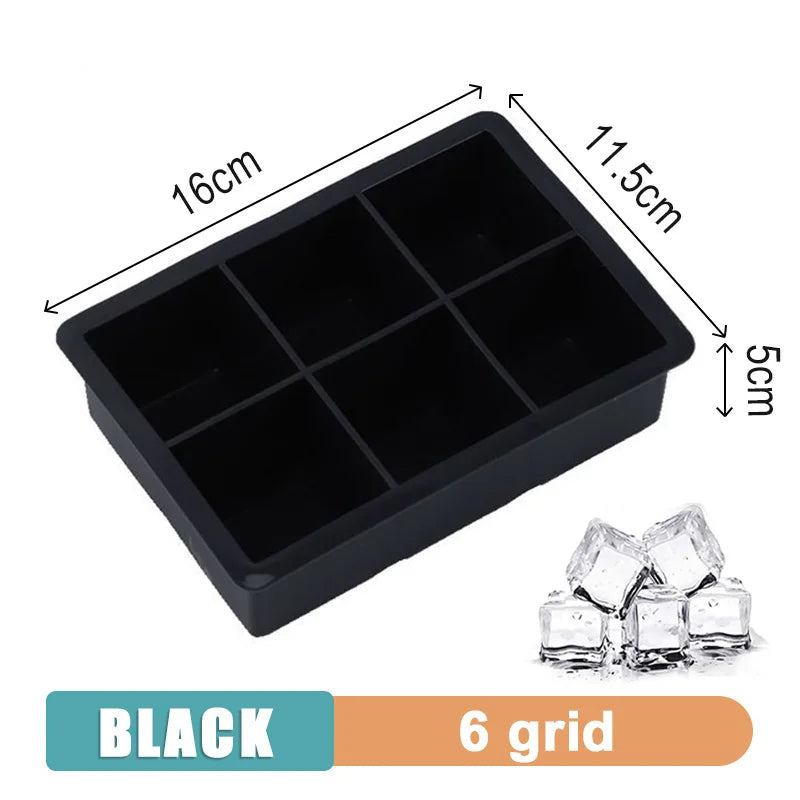 Grand Bac à Glaçons en Silicone Multi-Cavités