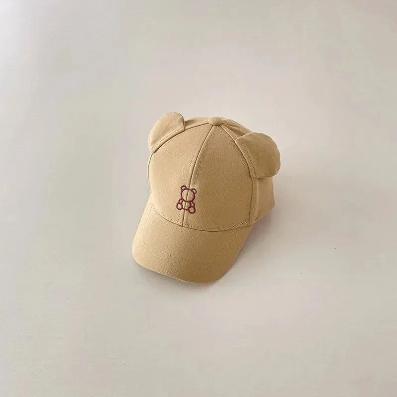 Casquette Bébé Ourson avec Oreilles