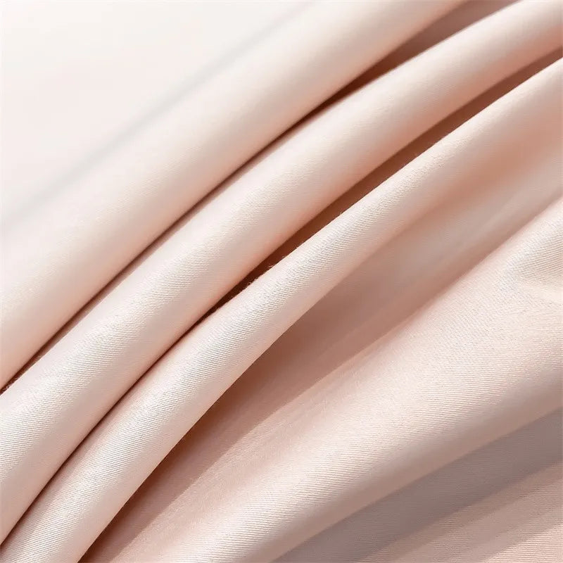Parure de Lit Coton Égyptien 1000TC Ultra Douce 4 Pièces