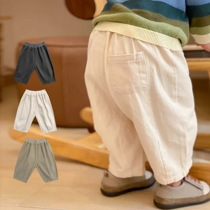 Pantalon Enfant Uni Décontracté Sport