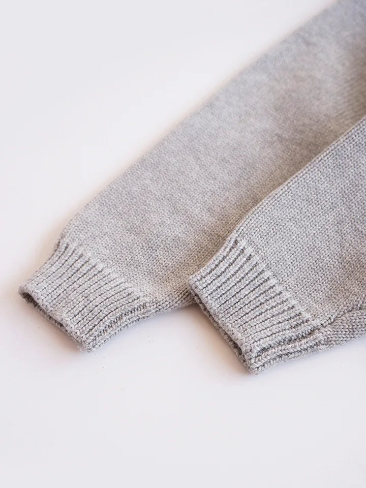 Cardigan Fille Brodé Motif Champignon