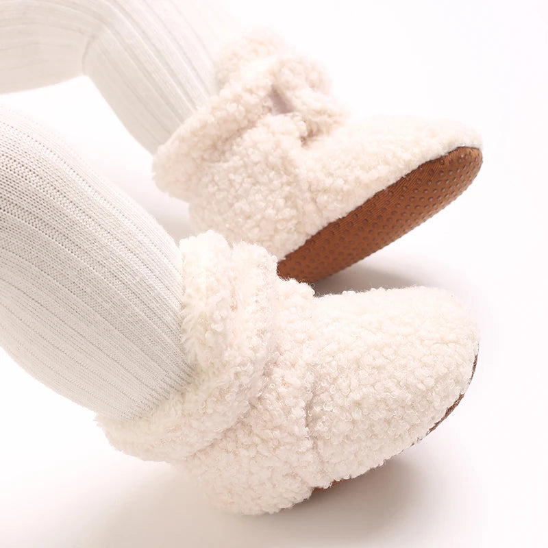 Chaussons Polaire Bébé Antidérapants