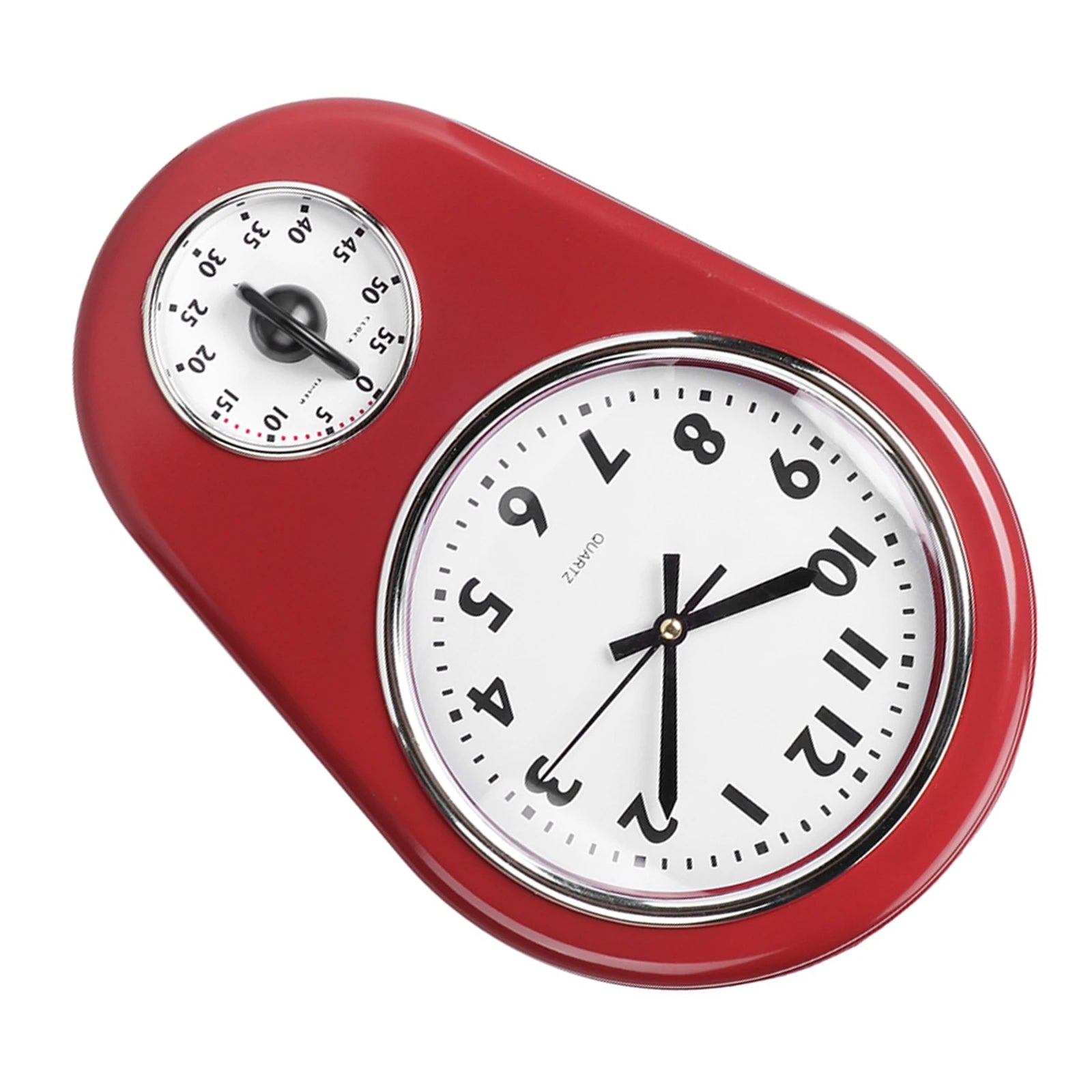 Horloge Murale Vintage Minuterie Cuisine Grand Format