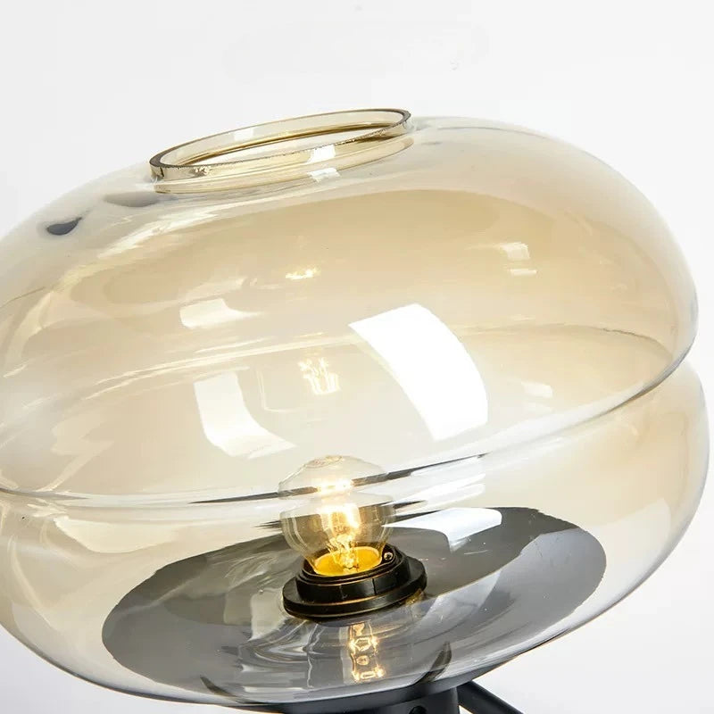 Lampe de Chevet Design Art Verre Style Postmoderne