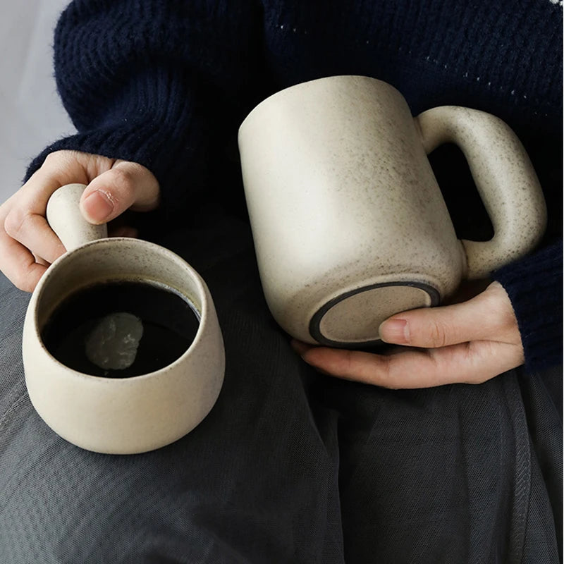 Tasse en Grès Japonais Rétro 300ml et 600ml
