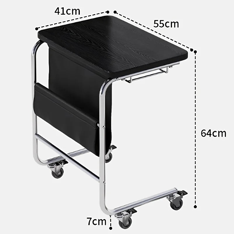 Table Pliante Mobile Multifonction - Hauteur Réglable