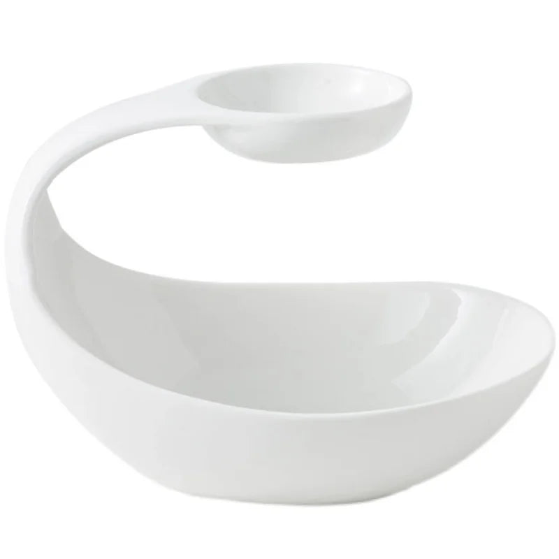 Assiette en Céramique Design Créatif pour Dim Sum et Sushi