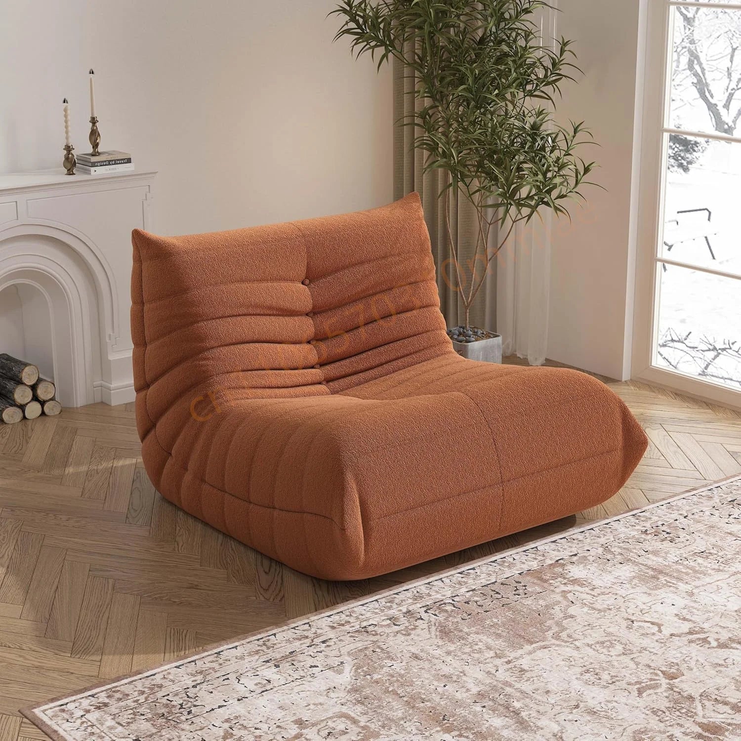 Fauteuil Paresseux Togo en Mousse à Mémoire de Forme