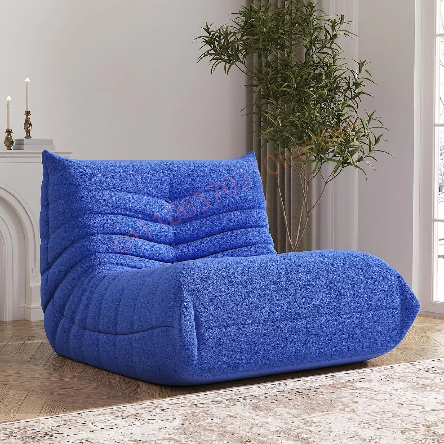 Fauteuil Paresseux Togo en Mousse à Mémoire de Forme