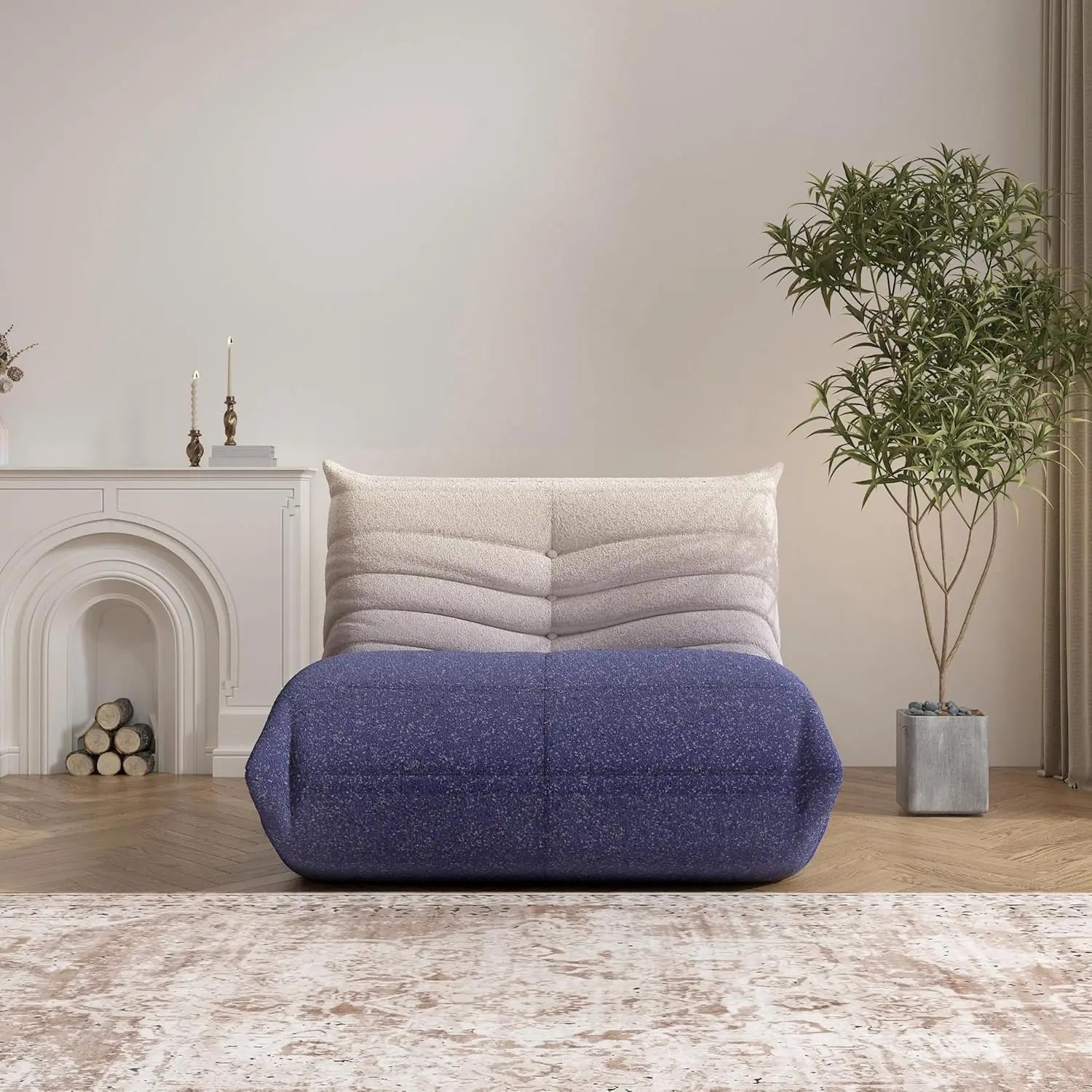 Fauteuil Paresseux Togo en Mousse à Mémoire de Forme