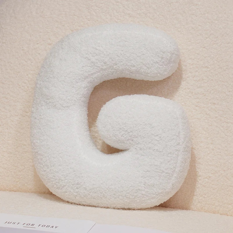 Coussin Lettres Alphabet Décoratif