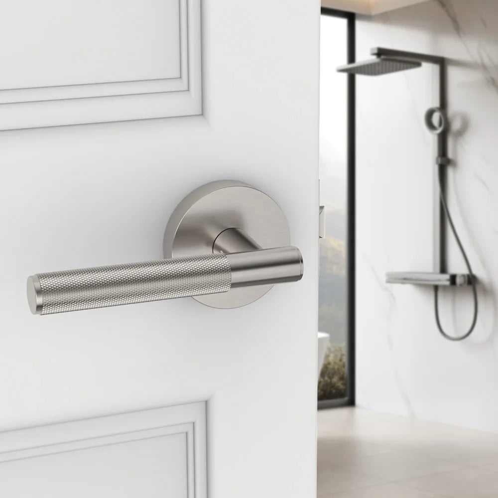 Poignée de Porte Sans Clé Réversible Chambre et Salle de Bain