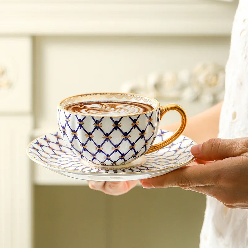Tasse à Café Style Nordique Anse Dorée