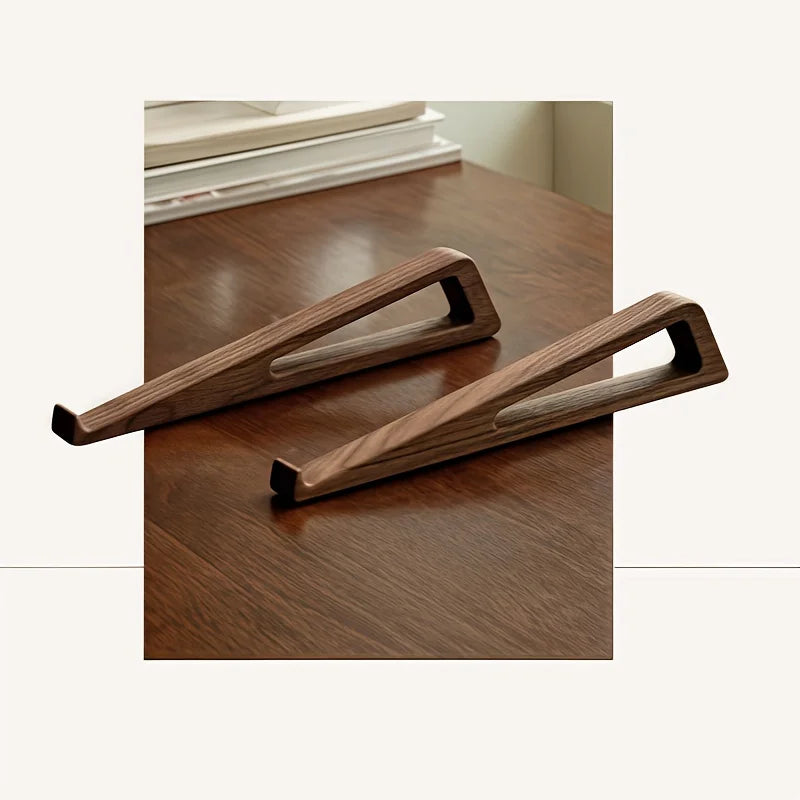 Support Ordinateur Portable Pliable en Bois - Ergonomique