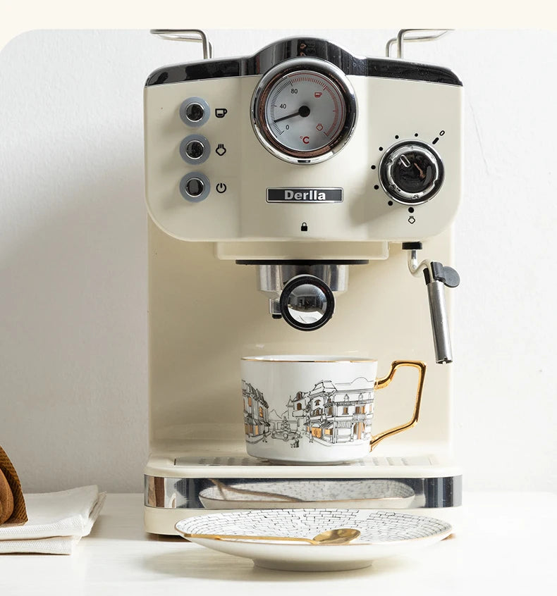 Tasse à Café Vintage Style Européen avec Soucoupe