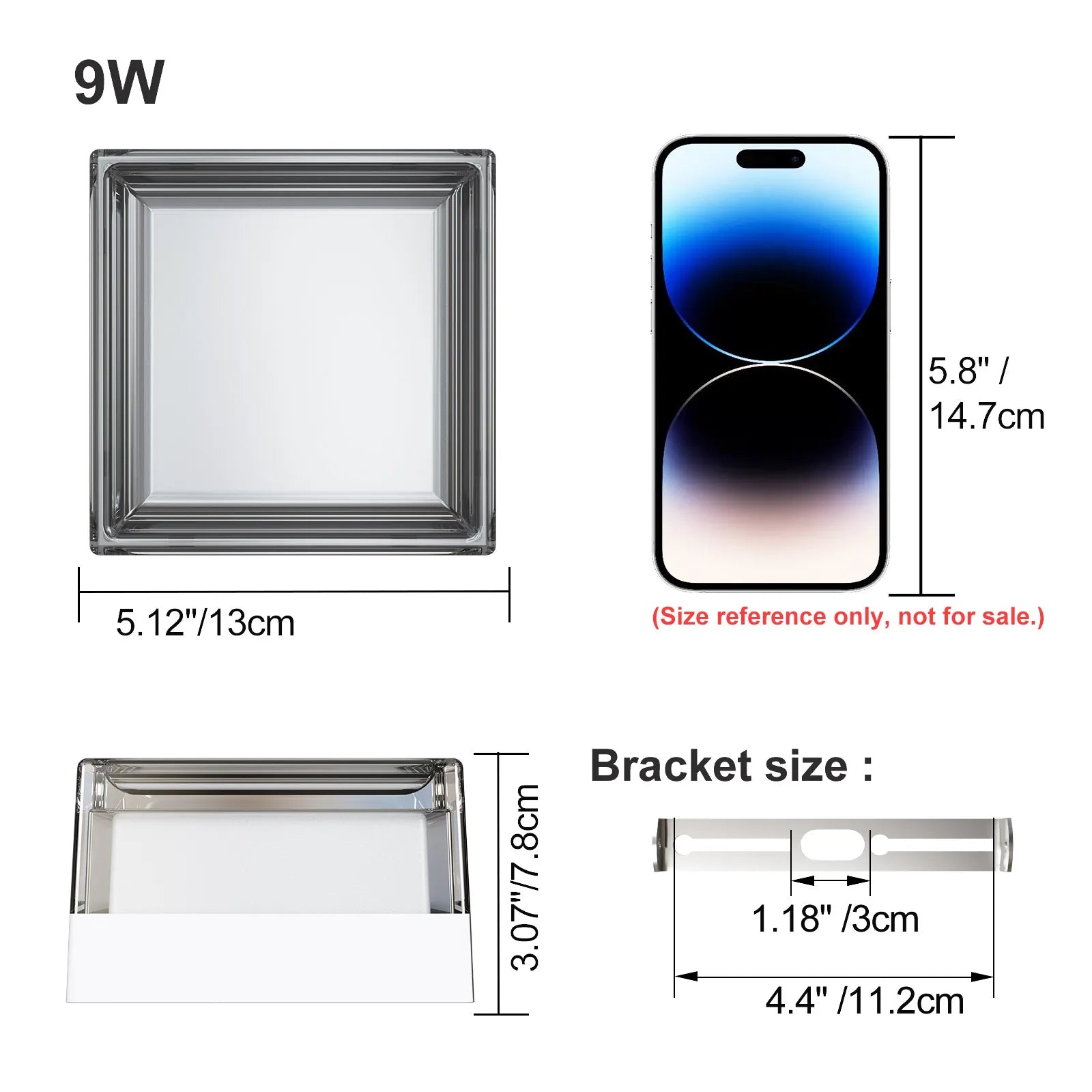 Applique Murale LED Étanche - Intérieur/Extérieur IP65