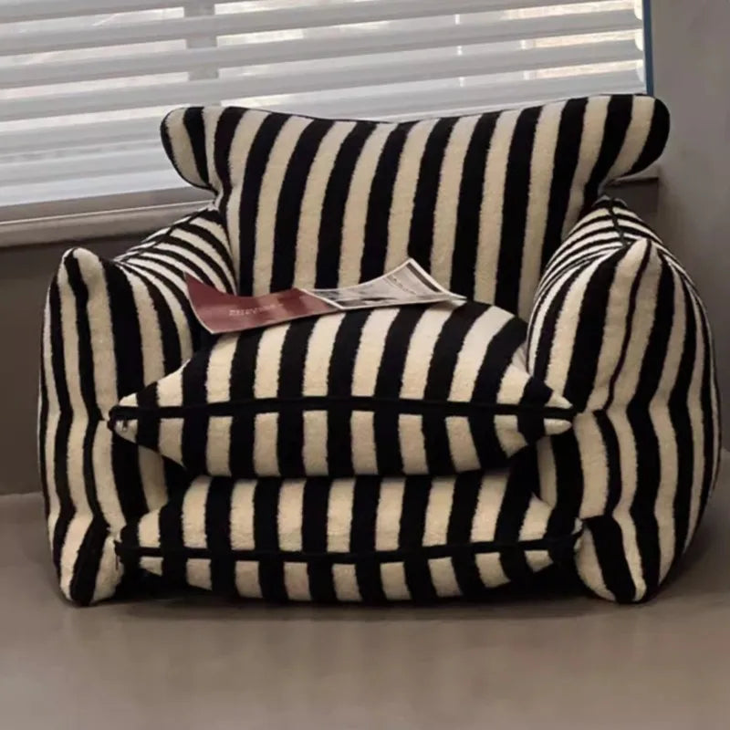 Chaise Longue Tatami Rayée - Assise Décontractée