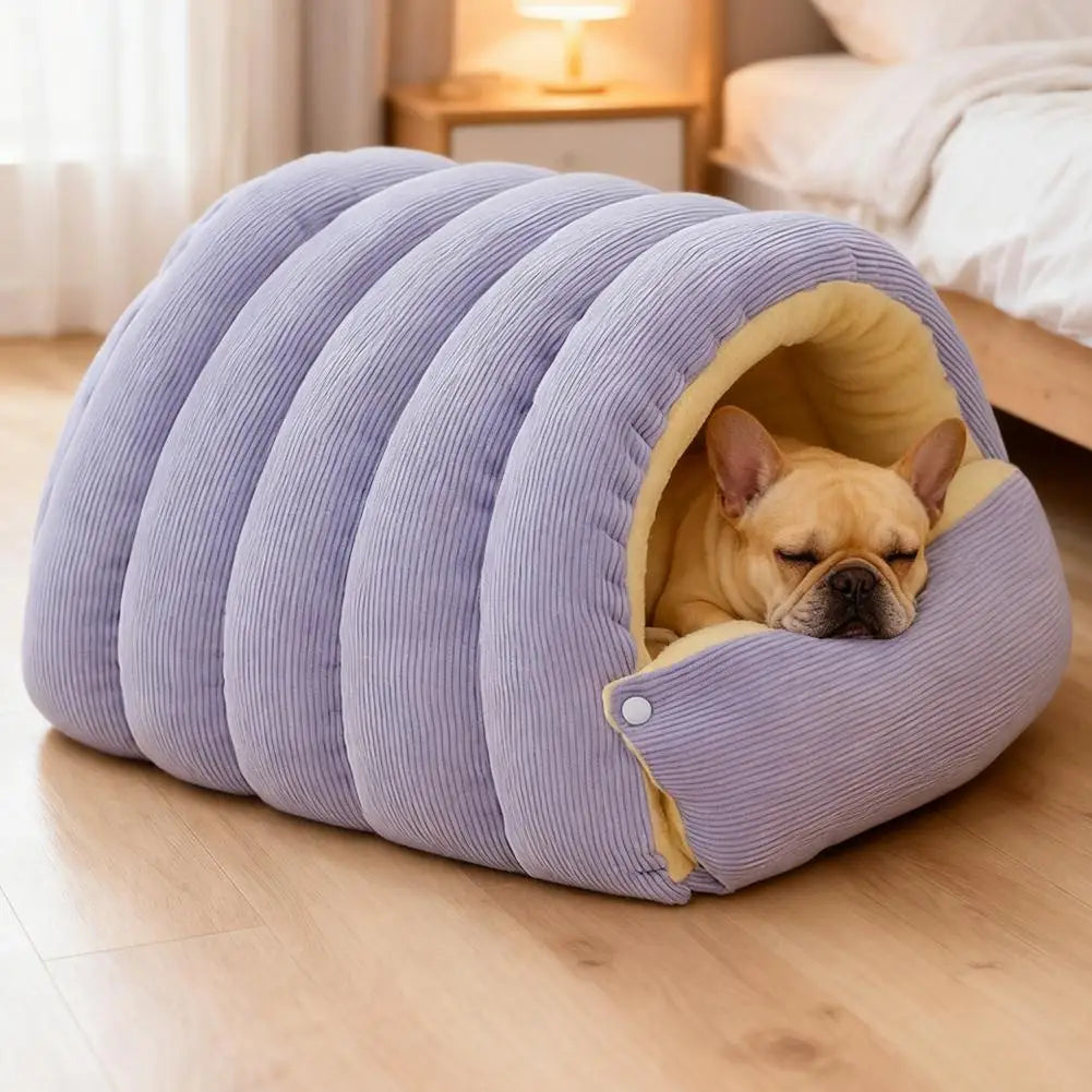 Niche Douillette pour Chat Style Grotte
