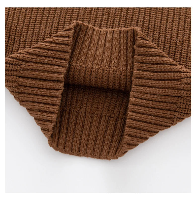 Pull Bébé Tricoté Épais Hiver