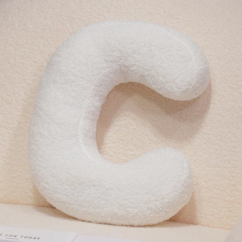 Coussin Lettres Alphabet Décoratif