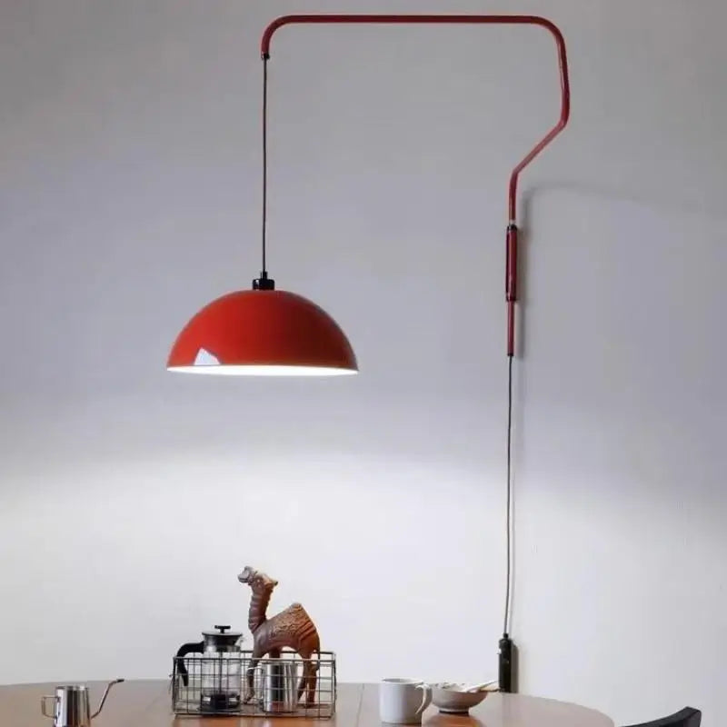 Applique Murale Rotative Design Nordique avec Bras Long