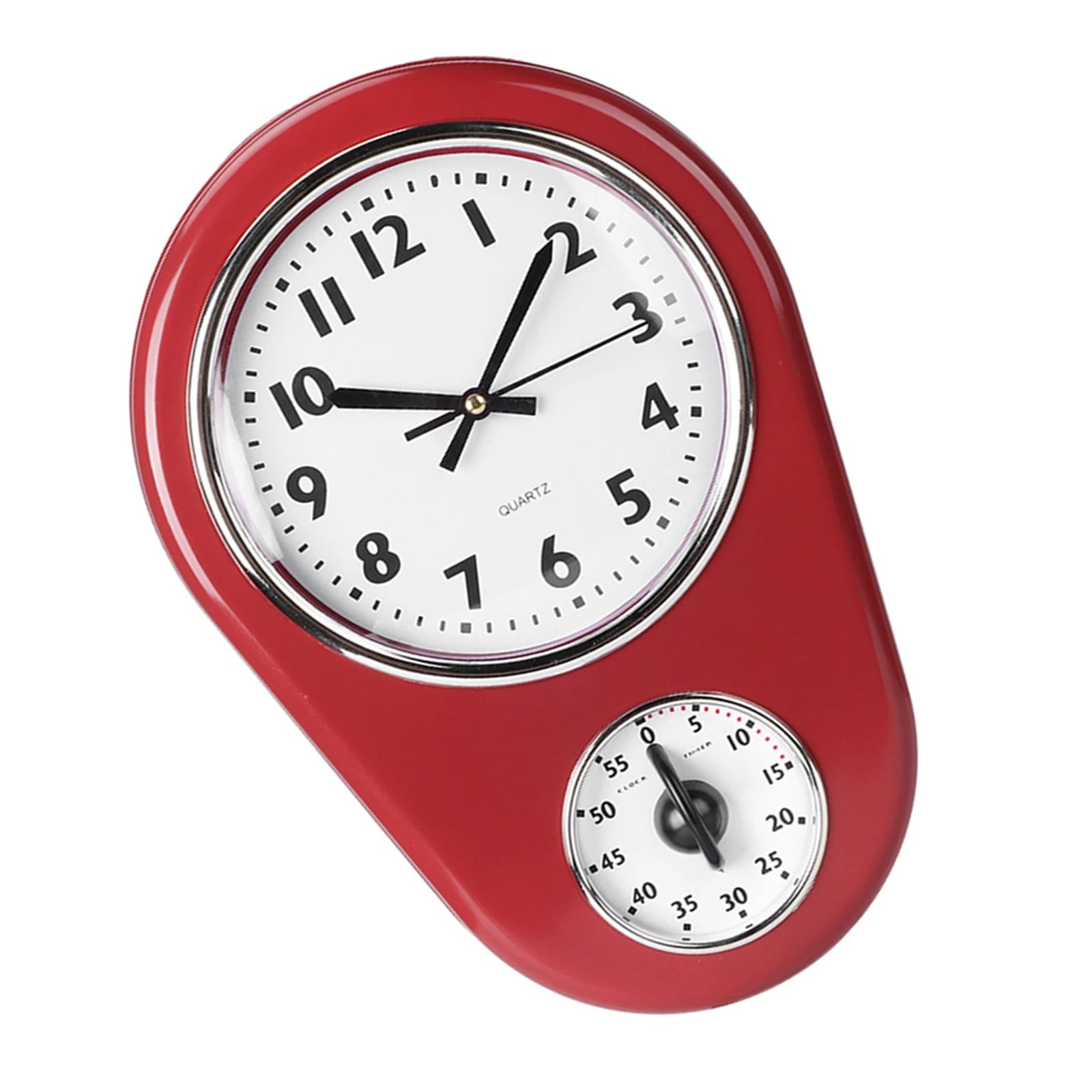 Horloge Murale Vintage Minuterie Cuisine Grand Format