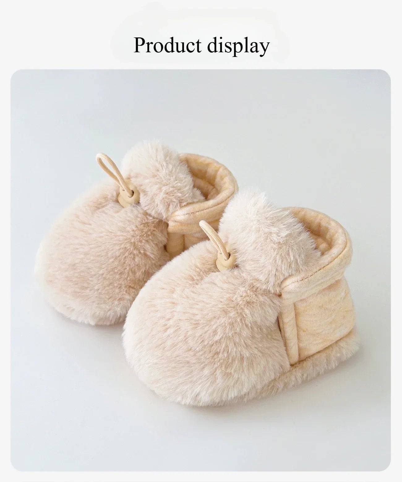 Chaussons Bébé Hiver Antidérapants