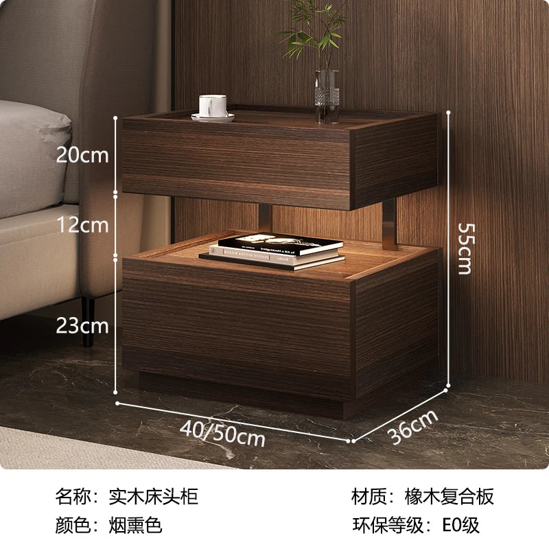 Premium Bedside Table – Classic Storage Design