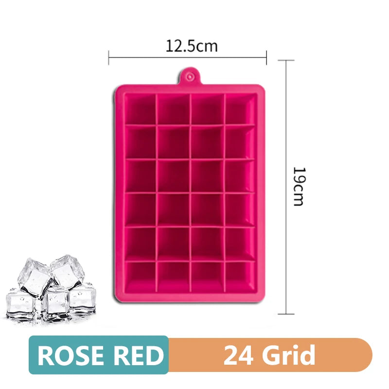 Grand Bac à Glaçons en Silicone Multi-Cavités